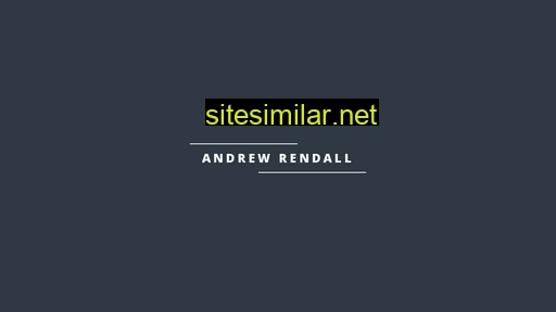 andrewrendall.com alternative sites