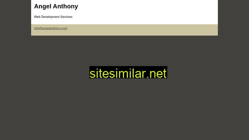 angelanthony.com alternative sites