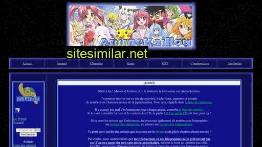 animekaillou.com alternative sites