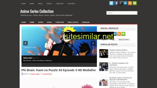 animeseriescollection.blogspot.com alternative sites