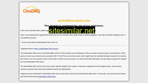 animalerie-paris.com alternative sites