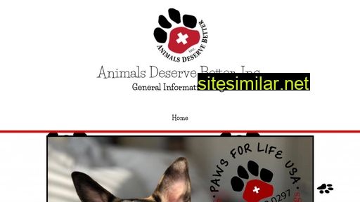animalsdeservebetter.com alternative sites
