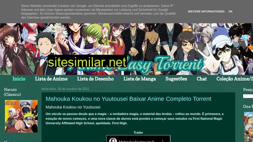 Animeeasytorrent similar sites