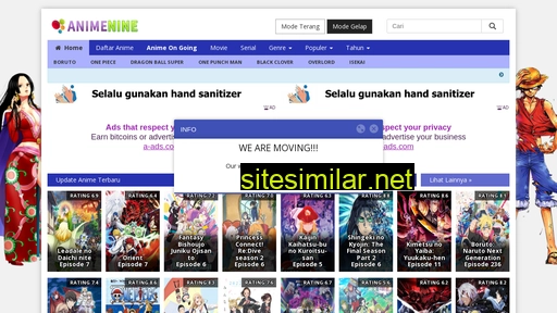 animenine.com alternative sites