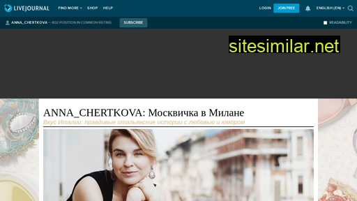 Anna-chertkova similar sites