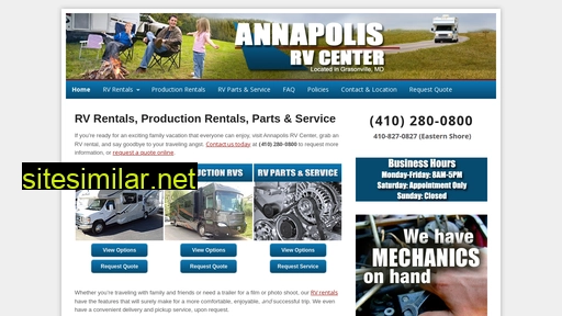 annapolisrv.com alternative sites