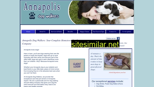 Annapolisdogwalkers similar sites