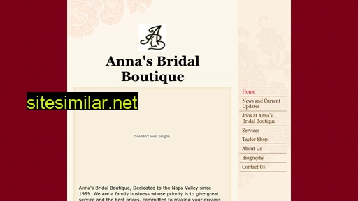annasbridalboutique.com alternative sites