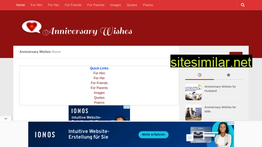 anniversary-wishes.com alternative sites