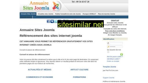 annuaire-sites-joomla.com alternative sites