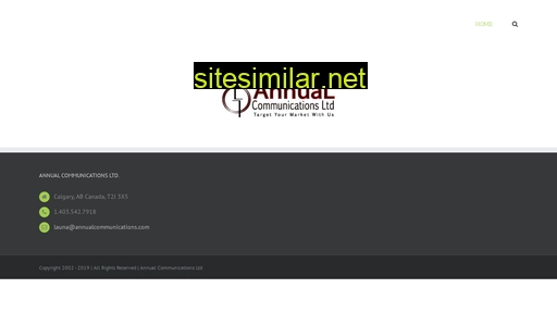 annualcommunications.com alternative sites