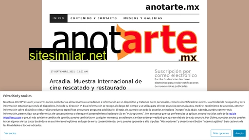Anotartemx similar sites