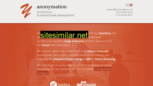 Anonymation similar sites