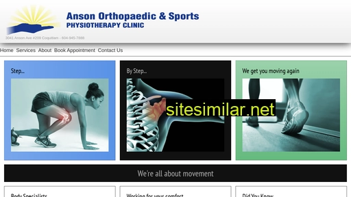 ansonphysiotherapy.com alternative sites