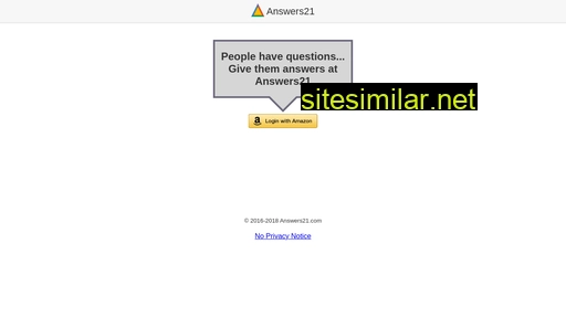 answers21.com alternative sites