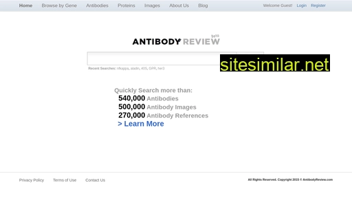 antibodyreview.com alternative sites