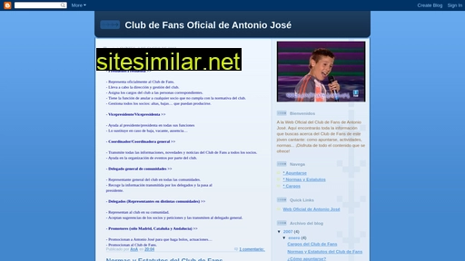 Antoniojosefanclub similar sites