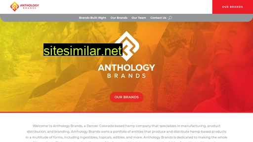 Anthologybrands similar sites