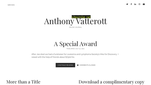 anthonyvatterott.com alternative sites