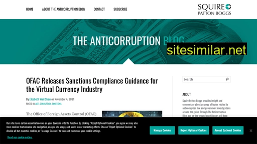 Anticorruptionblog similar sites