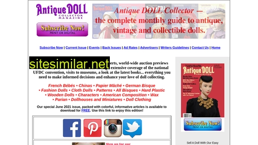 antiquedollcollector.com alternative sites