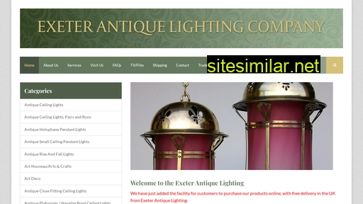 antiquelightingcompany.com alternative sites