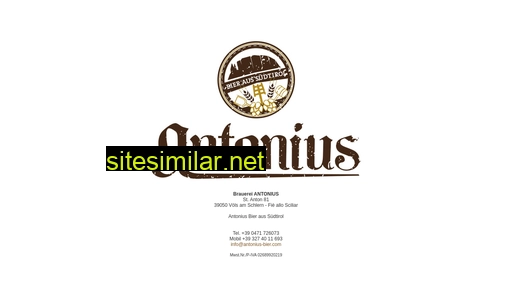 antonius-bier.com alternative sites