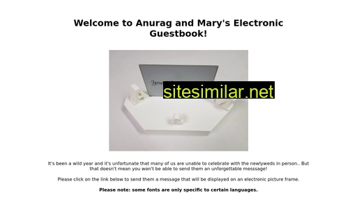 anuragandmary.com alternative sites