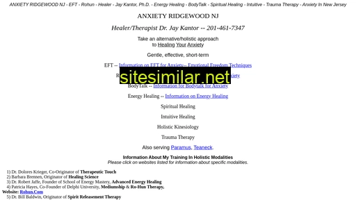 anxietyridgewoodnj.com alternative sites