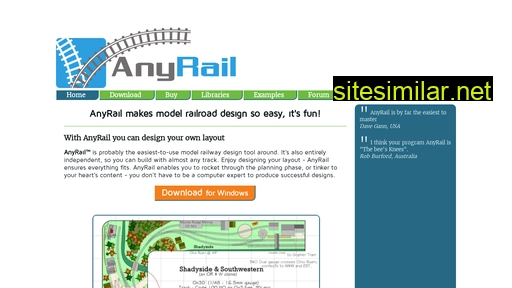 anyrail.com alternative sites