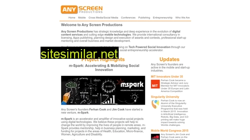 anyscreenproductions.com alternative sites