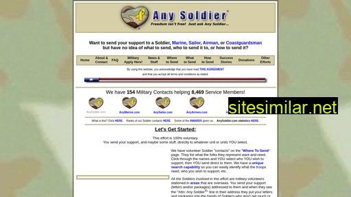 anysoldier.com alternative sites