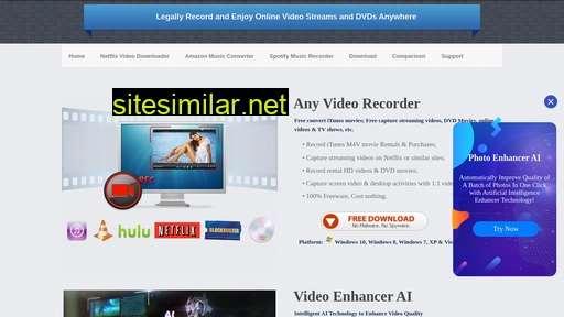 any-video-recorder.com alternative sites