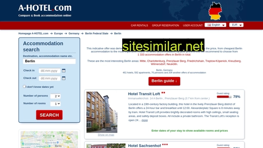 a-hotel.com alternative sites