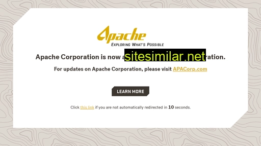 Apachecorp similar sites