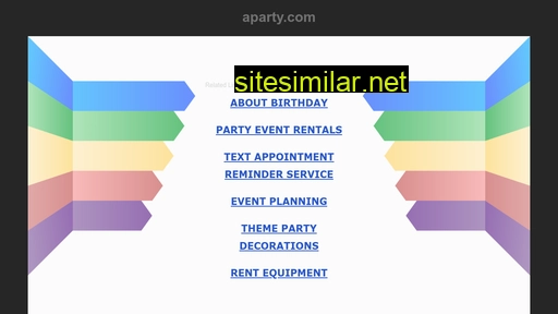 aparty.com alternative sites