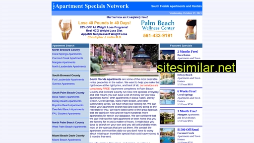 apartmentspecialsnetwork.com alternative sites