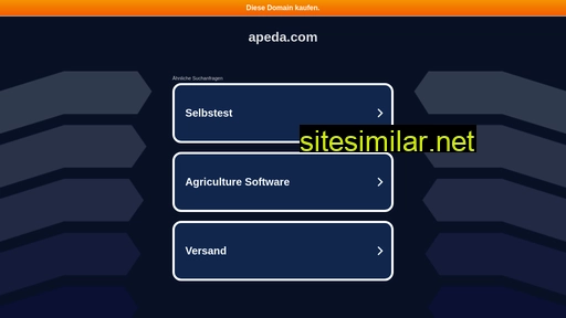 apeda.com alternative sites