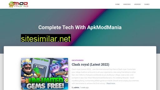 apkmodmania.com alternative sites