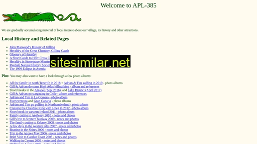 Apl385 similar sites