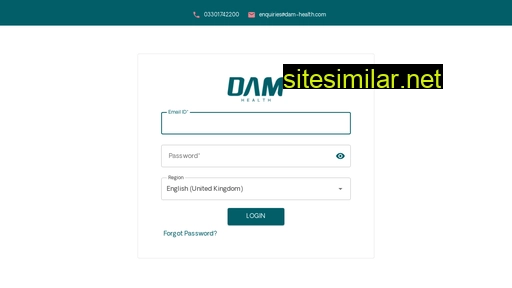 app.dam-health.com alternative sites