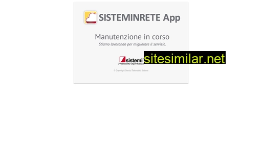 app.sisteminrete.com alternative sites