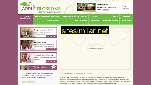 appleblossomsassistedliving.com alternative sites