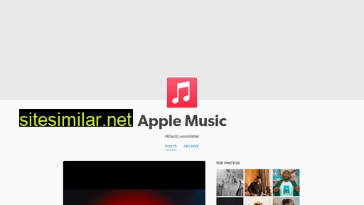 Applemusic similar sites