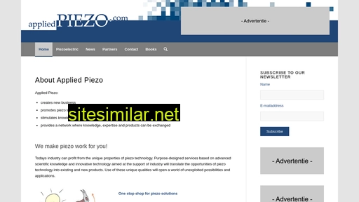 applied-piezo.com alternative sites