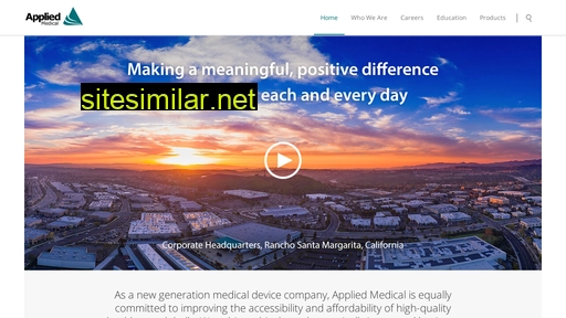 appliedmedical.com alternative sites
