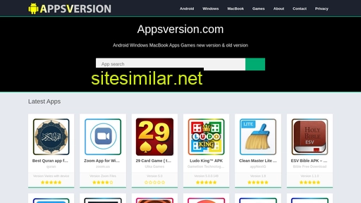 appsversion.com alternative sites