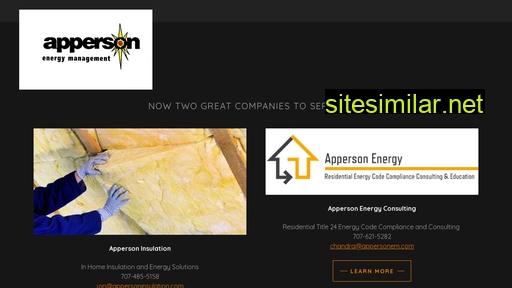 appersonenergymanagement.com alternative sites