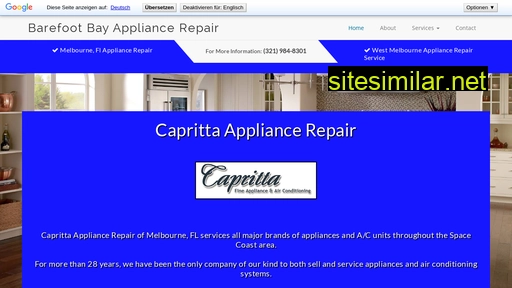 appliance-repair-barefootbay.com alternative sites