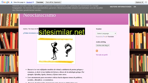 aprendetodosobreelneoclasicismo.blogspot.com alternative sites